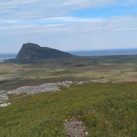 House In Quiet Vally, In The Middel Of Lofoten *