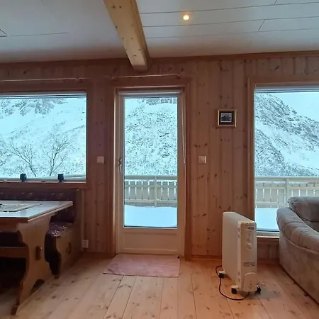 House In Quiet Vally, In The Middel Of Lofoten